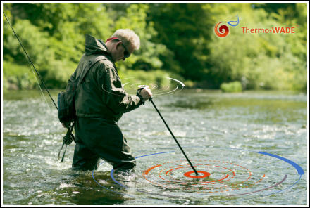 Revolutionary wading staff