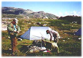 Camping i fjällen