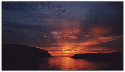 Sunset in Labrador