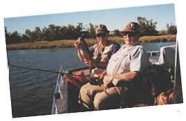 Dan Fallon and Walton Powell on Fall river