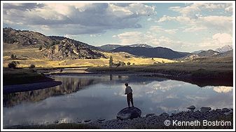 Find your own area to fish