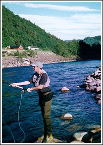 Laxfiske i Gaula