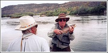 Me with a rainbow and my friend Jerry Freeman
