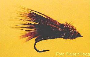 Streaking Caddis med virkad kropp