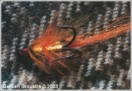 Orange and Gold Shadow Shrimp