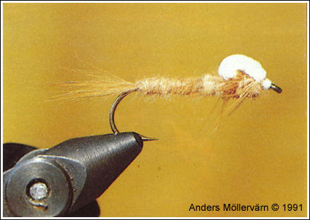 Kläckare, imitation av Åsandslända, av Anders Möllervärn 1991 ©