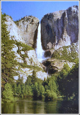 Yosemite Park in California.