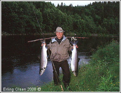 Erling med 2x10 kg