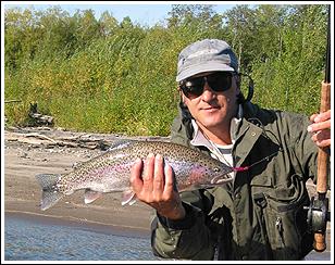 Kolpakova Rainbow taken on Pinky IBS fly